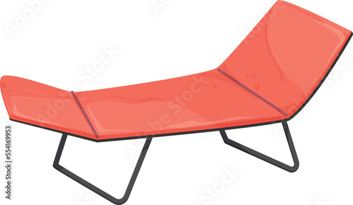 outdoor cot camp cartoon. outdoor cot camp sign. isolated symbol vector illustration
