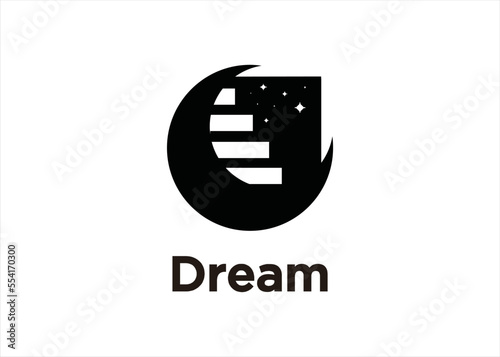 moon logo design