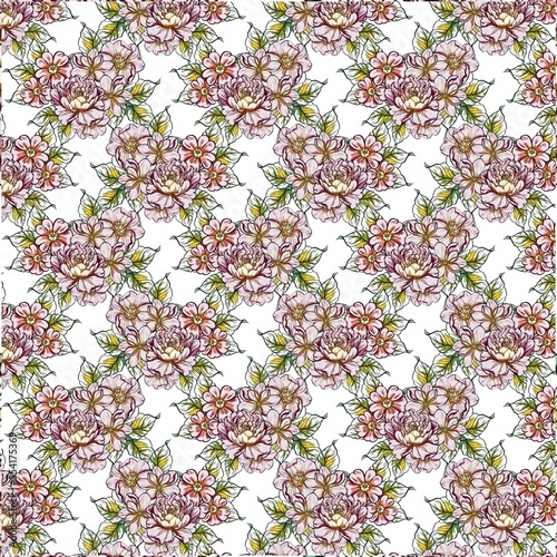 seamless flower pattern