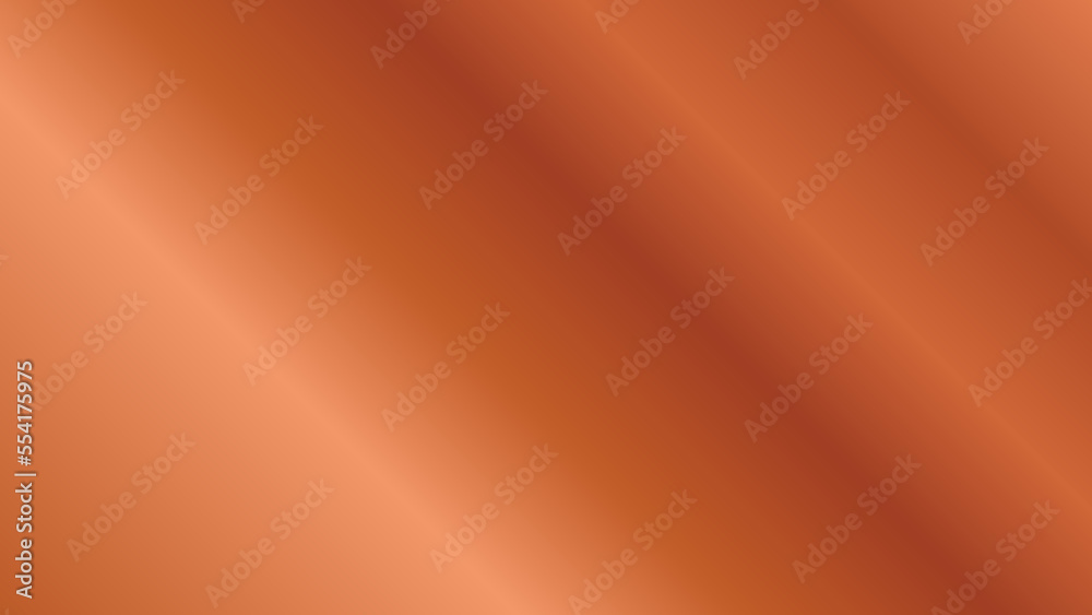 Bronze Copper Metal foil abstract background with modern gradient Vector Illustration eps 