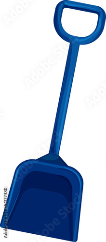 spade sand toy cartoon. spade sand toy sign. isolated symbol vector illustration