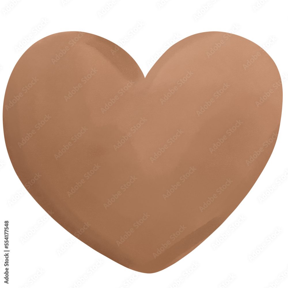 Watercolor paints heart and coffee clipart. Watercolor paints heart and coffee clipart.