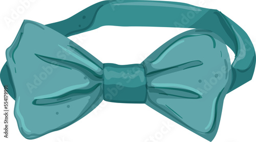 ribbon bow tie cartoon. ribbon bow tie sign. isolated symbol vector illustration