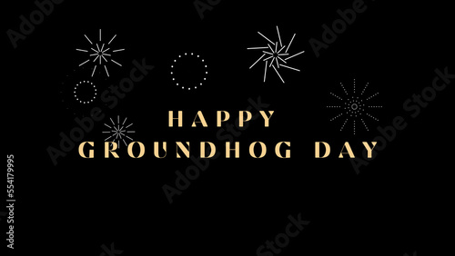 Happy  Groundhog Day