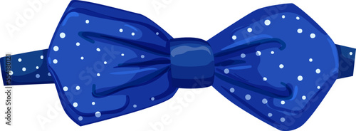 neck bow tie cartoon. neck bow tie sign. isolated symbol vector illustration