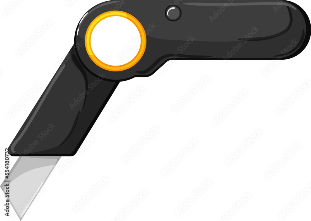 blade cutter knife cartoon. blade cutter knife sign. isolated symbol vector illustration blade cutter knife cartoon. blade cutter knife sign. isolated symbol vector illustration