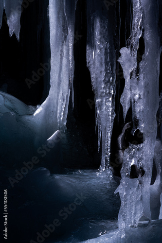 Ice in cave
