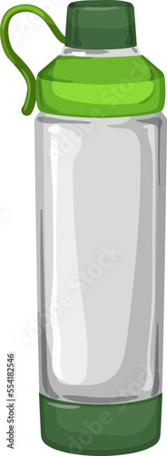 whey protein shaker cartoon. whey protein shaker sign. isolated symbol vector illustration