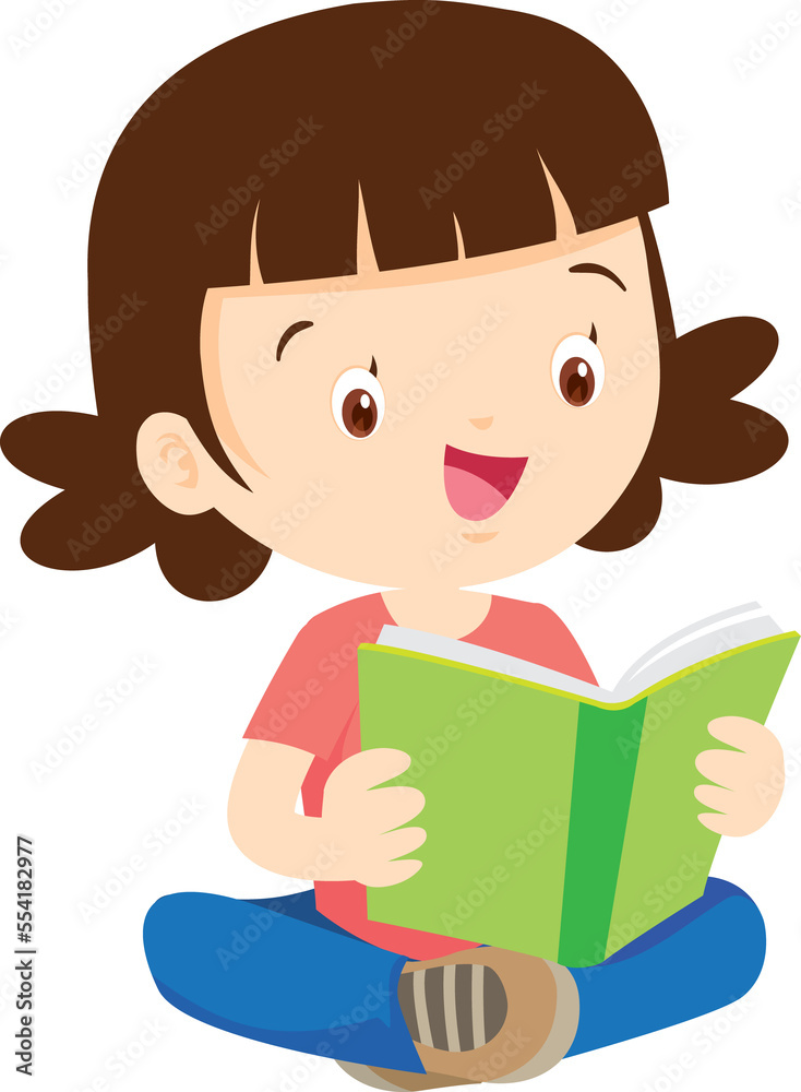 children reading books Cartoon Studying kid Reading Book While Sitting be happy children reading books Cartoon Studying kid Reading Book While Sitting be happy