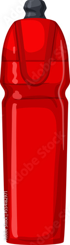 energy sport drinking bottle cartoon. energy sport drinking bottle sign. isolated symbol vector illustration © PikePicture