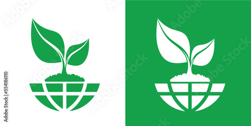 circular economy icons on white background	