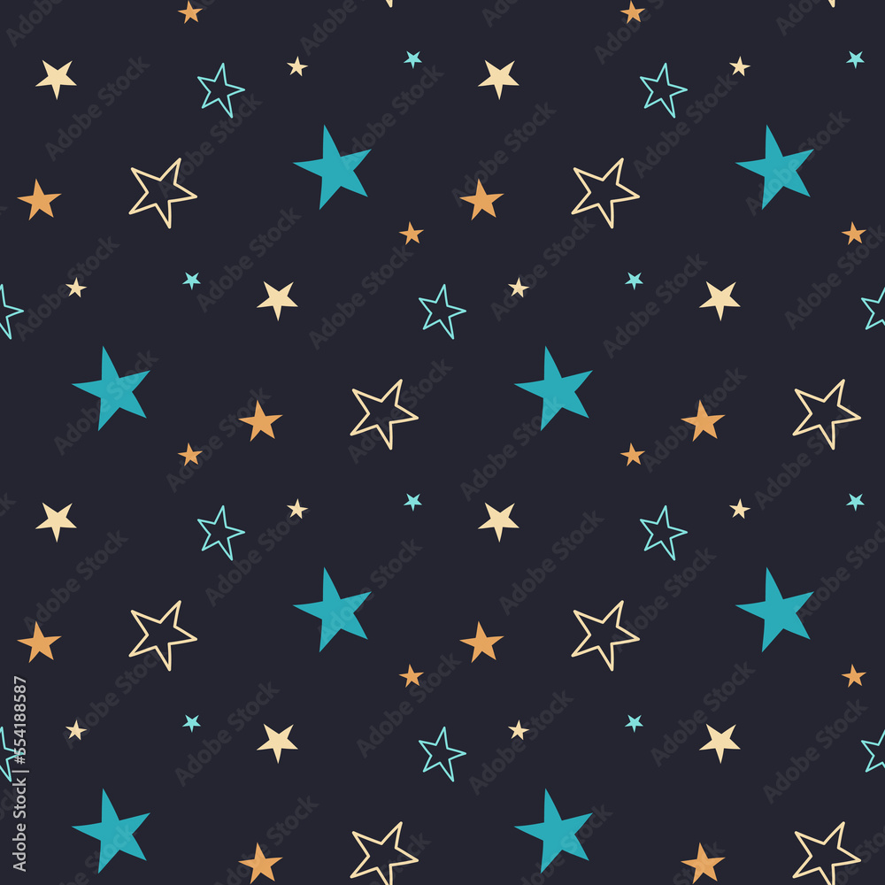 seamless pattern with stars seamless pattern with stars