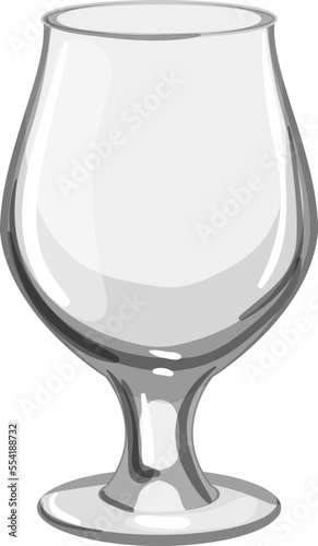 alcohol beer glass cartoon. alcohol beer glass sign. isolated symbol vector illustration