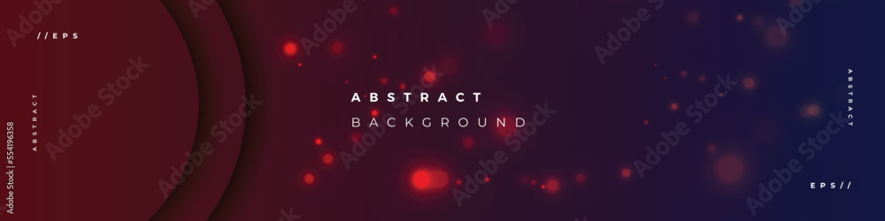 Linkedin banner abstract background with bubbles Stock Vector | Adobe Stock