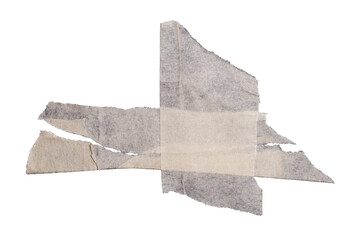 adhesive tape masking tape collage art grunge style png isolated on transparent background