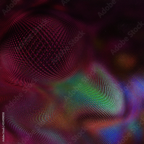 Digital effects. Colorchaos Hologram lava design, colorful hologram foil, background, overlay texture