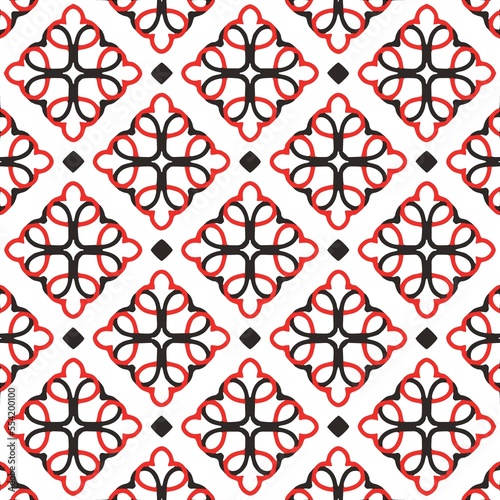 Ornamental pattern, background and wallpaper designs	