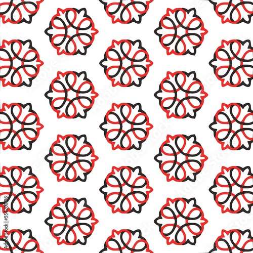 Ornamental pattern, background and wallpaper designs	