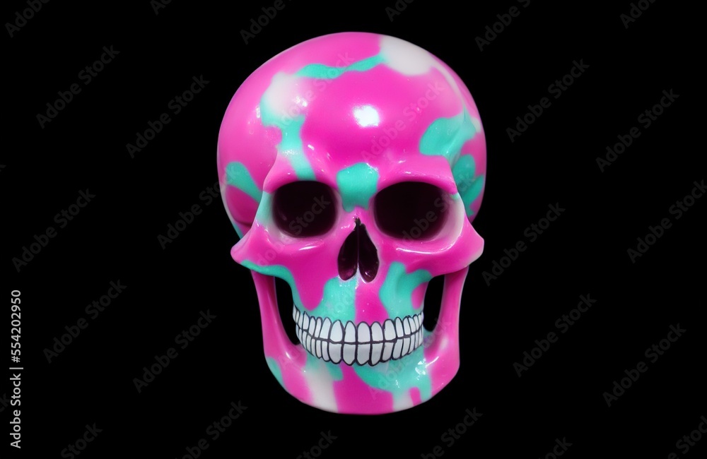 Bubblegum Candy Skull