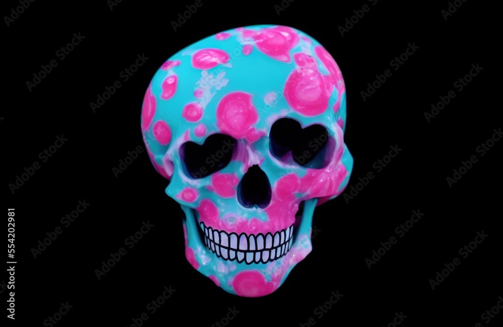 Bubblegum Candy Skull