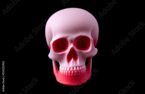 Red Candy Skull