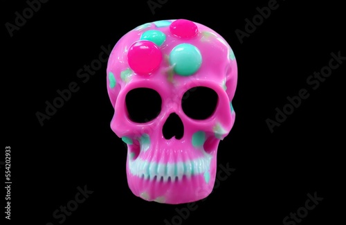 Bubblegum Candy Skull