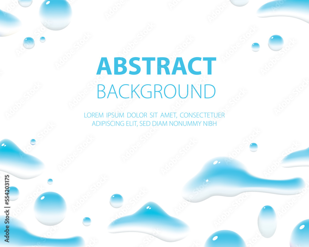 Naklejka premium Abstract modern background. 3d vector