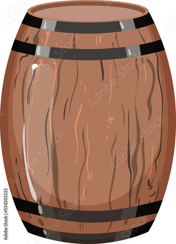 cask barrel wine cartoon. cask barrel wine sign. isolated symbol vector illustration