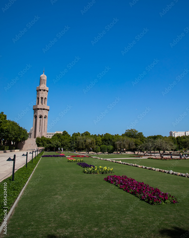 Obraz premium Sultan Qaboos Grand Mosque, Muscat, Oman