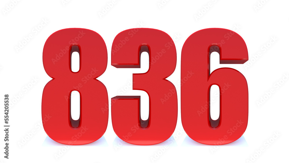 Number 836 Images – Browse 38 Stock Photos, Vectors, and Video