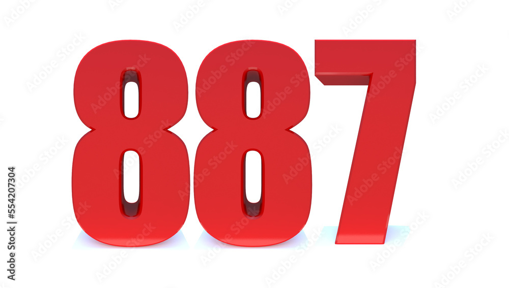 887 number 887 number