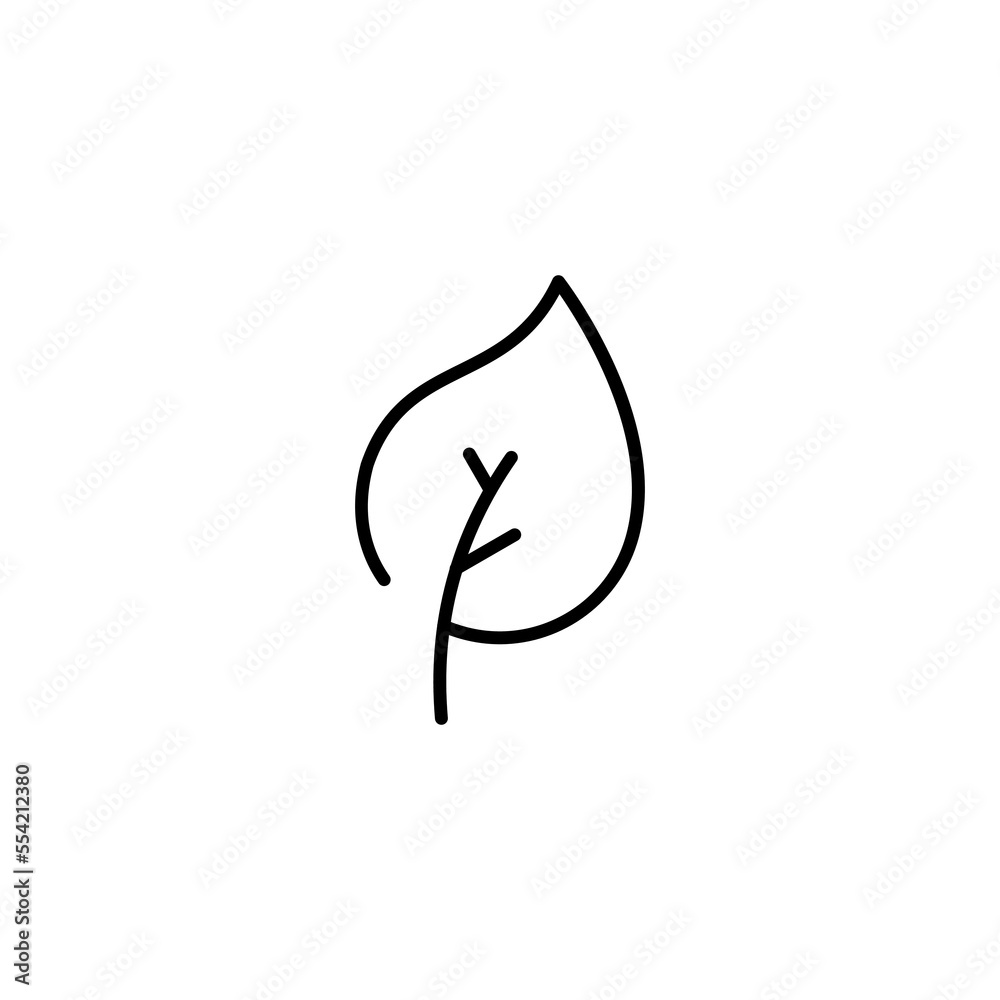 Plant line icon. Soil, earth, eco, ecology, flora, botany, ecosystem, leaves, drugs, biology. nature concept. Vector black line icon on white background Plant line icon. Soil, earth, eco, ecology, flora, botany, ecosystem, leaves, drugs, biology. nature concept. Vector black line icon on white background