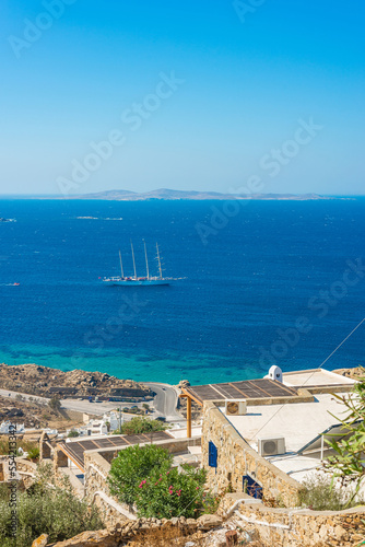 Boni Windmill in Mykonos, Greece.