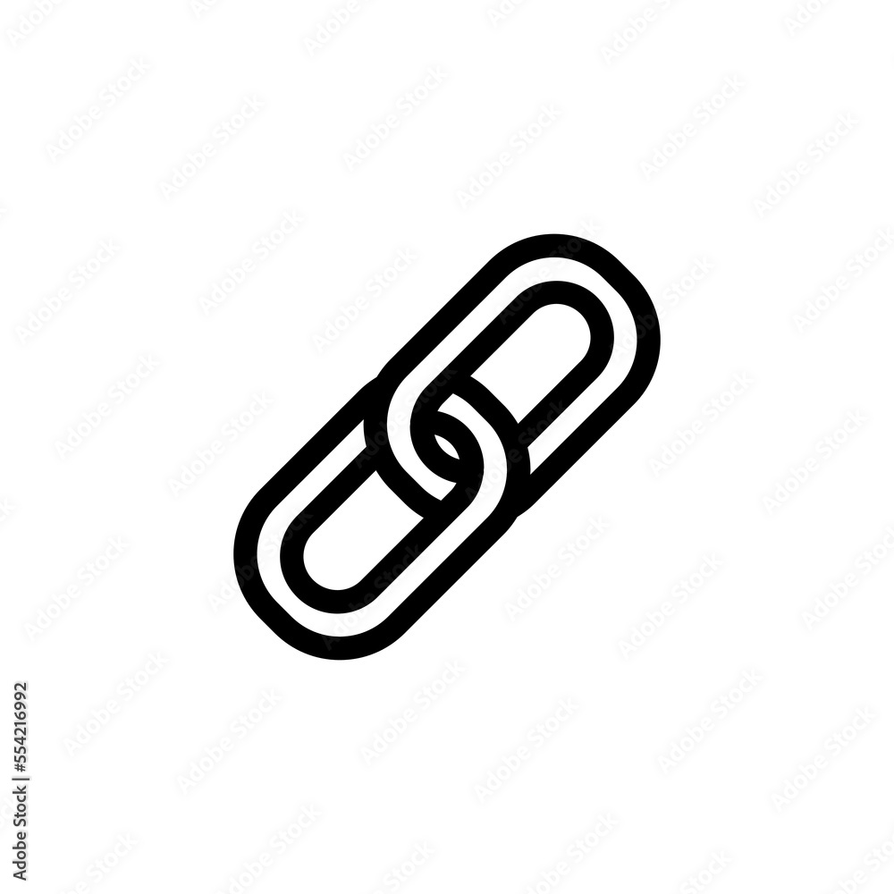 Chain line icons. Team, cohesion, link, metal, hyperlink, strength, data transfer, device pairing, grip. Communication concept. Vector black line icon on white background Chain line icons. Team, cohesion, link, metal, hyperlink, strength, data transfer, device pairing, grip. Communication concept. Vector black line icon on white background