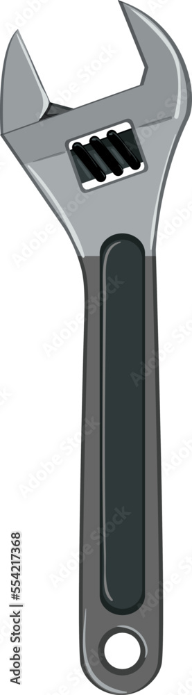 spanner wrench tool cartoon. spanner wrench tool sign. isolated symbol vector illustration spanner wrench tool cartoon. spanner wrench tool sign. isolated symbol vector illustration