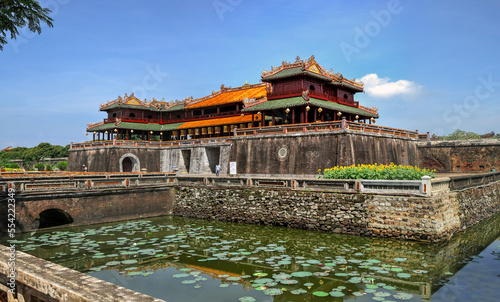 example of classical vietnamese architecture of the 18th-19th century in chinese style Hue Royal palace