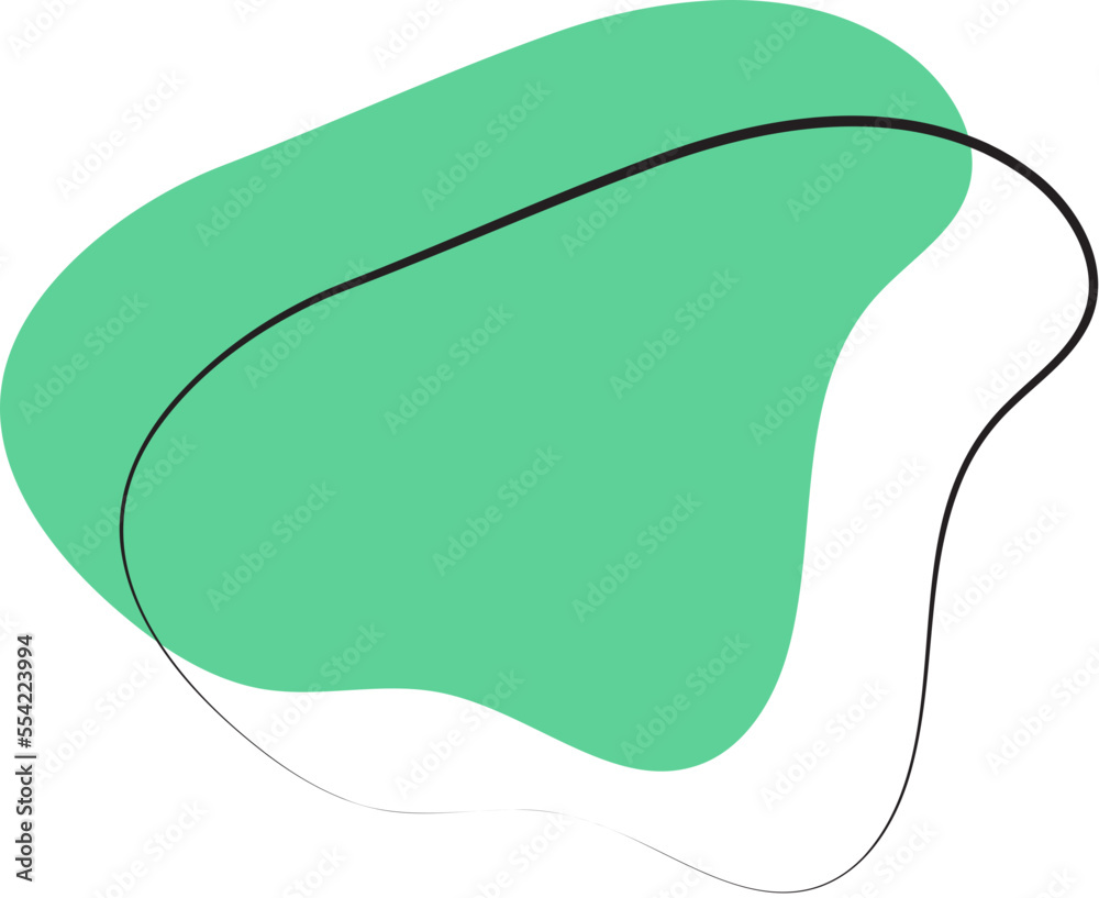 organic blob organic blob