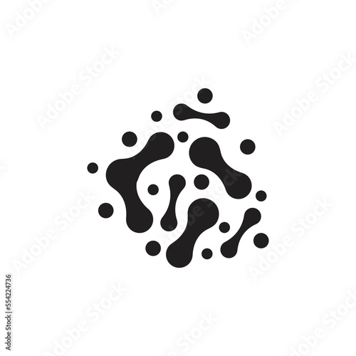 Logo design related to probiotic bacteria