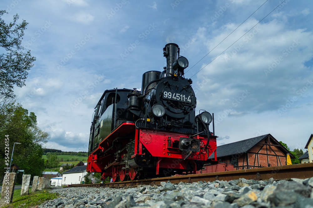 Naklejka premium Dampflock