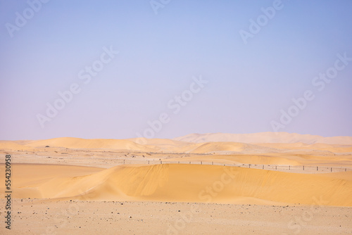 Namibia Desert. Sand Dunes near Swakopmund. Skeleton Coast. Namibia. Africa.