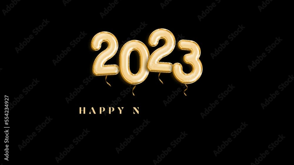 Happy New Years Eve 2023 wish message with sparking background Happy New Years Eve 2023 wish message with sparking background