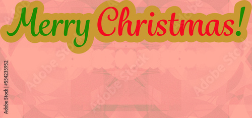 Abstract Christmas card design background image.