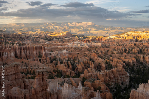 Evening Falls Over Bryce Canyon Amphitheater