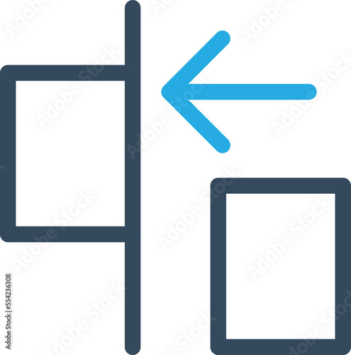 Left Align Vector Icon
