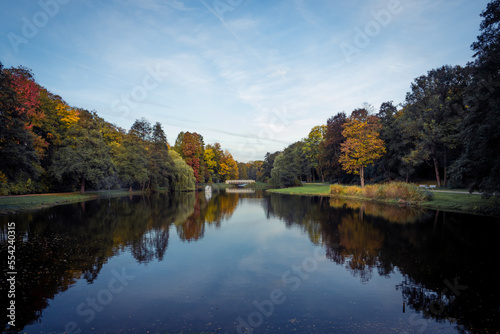 See im Kurpark in Hammm Westfalen im ruhrgebiet im Herbst © FotoStuss