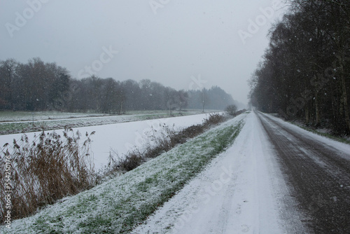 road in winter
