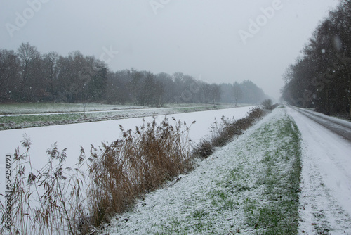 river in winter