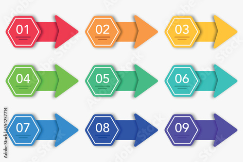 Infographic Arrows