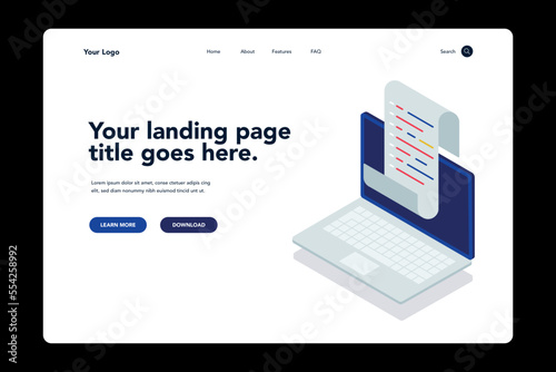Scripting Landing Page