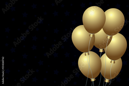 Birthday Black Background